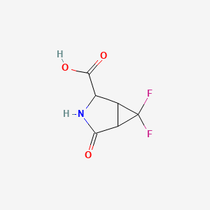 6,6-Difluoro-4-oxo-3-azabicyclo[3.1.0]hexane-2-carboxylic acid