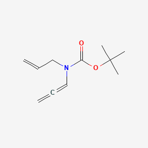 molecular formula C11H17NO2 B13702744 N-Allyl-N-Boc-propa-1,2-dien-1-amine 