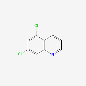 molecular formula C9H5Cl2N B1370276 5,7-二氯喹啉 CAS No. 4964-77-6