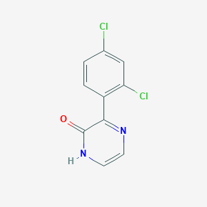 3-(2,4-Dichlorophenyl)pyrazin-2(1H)-one