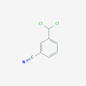 molecular formula C8H5Cl2N B13702830 3-(Dichloromethyl)benzonitrile 