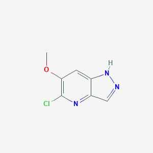 5-Chloro-6-methoxy-1H-pyrazolo[4,3-b]pyridine