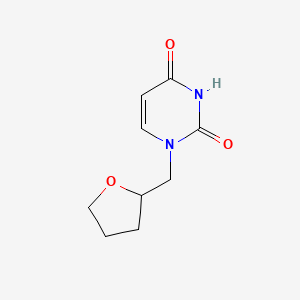 1-((tetrahydrofuran-2-yl)methyl)pyrimidine-2,4(1H,3H)-dione