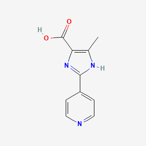 5-Methyl-2-pyridin-4-yl-3H-imidazole-4-carboxylic acid