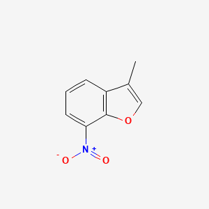 molecular formula C9H7NO3 B13702931 3-Methyl-7-nitrobenzofuran 