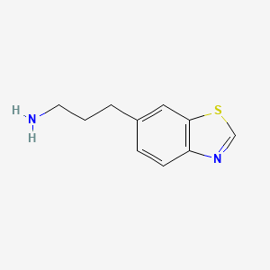 6-(3-Aminopropyl)benzothiazole