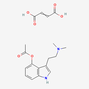 molecular formula C18H22N2O6 B13702969 O-AcetylPsilocin-d4Fumarate 