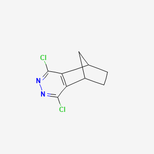 molecular formula C9H8Cl2N2 B13702972 1,4-Dichloro-5,6,7,8-tetrahydro-5,8-methanophthalazine 