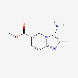 Methyl 3-amino-2-methylimidazo[1,2-A]pyridine-6-carboxylate