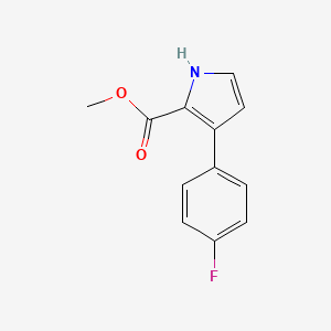 Methyl 3-(4-Fluorophenyl)-1H-pyrrole-2-carboxylate