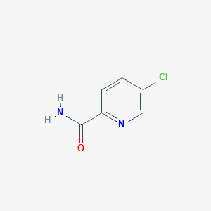 molecular formula C6H5ClN2O B1370317 5-Chloropyridine-2-carboxamide CAS No. 370104-72-6