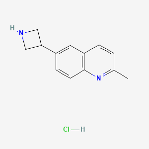 6-(3-Azetidinyl)-2-methylquinoline Hydrochloride