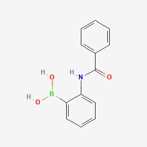 molecular formula C13H12BNO3 B13703210 2-Benzamidophenylboronic Acid 