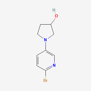 (S)-1-(6-Bromo-3-pyridyl)pyrrolidin-3-ol