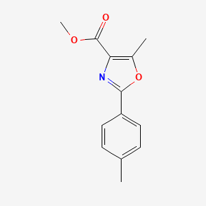 Methyl 5-Methyl-2-(p-tolyl)oxazole-4-carboxylate