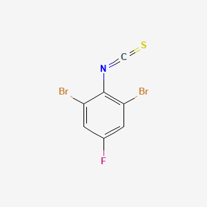 2,6-Dibromo-4-fluorophenyl isothiocyanate