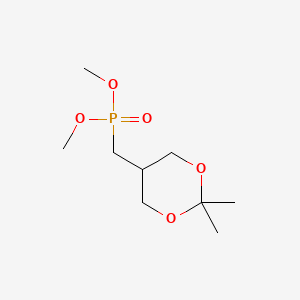 molecular formula C9H19O5P B13703279 Dimethyl [(2,2-Dimethyl-1,3-dioxan-5-yl)methyl]phosphonate 