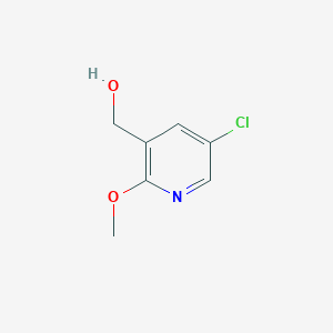 molecular formula C7H8ClNO2 B1370330 (5-Chloro-2-methoxypyridin-3-yl)methanol CAS No. 351410-46-3