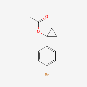 1-(4-Bromophenyl)cyclopropyl Acetate