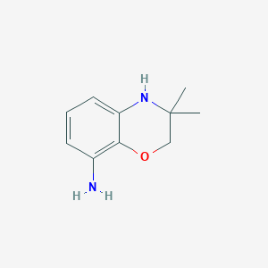 8-Amino-3,3-dimethyl-3,4-dihydro-2H-benzo[b][1,4]oxazine