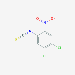 molecular formula C7H2Cl2N2O2S B13703404 4,5-Dichloro-2-nitrophenyl Isothiocyanate 