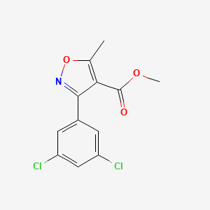 Methyl 3-(3,5-dichlorophenyl)-5-methylisoxazole-4-carboxylate