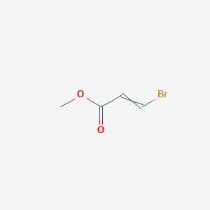 molecular formula C4H5BrO2 B13703505 3-Bromopropenoic acid methyl ester 