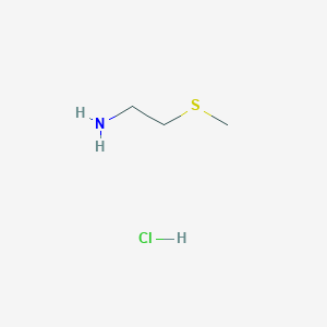 molecular formula C3H10ClNS B1370359 2-(甲硫基)乙胺盐酸盐 CAS No. 6950-53-4