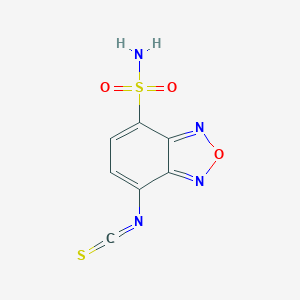 B137036 7-Isothiocyanato-2,1,3-benzoxadiazole-4-sulfonamide CAS No. 147611-82-3