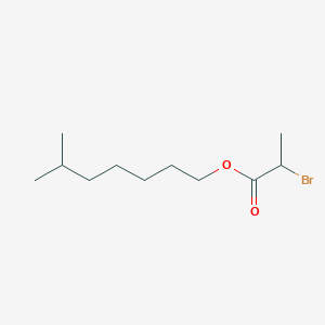 molecular formula C11H21BrO2 B13703617 6-Methylheptyl 2-bromopropanoate 