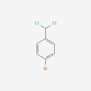 molecular formula C7H5BrCl2 B13703619 Benzene, 1-bromo-4-(dichloromethyl)- CAS No. 67627-98-9