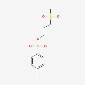 molecular formula C11H16O5S2 B1370367 3-(甲磺酰基)丙基 4-甲苯磺酸酯 CAS No. 263400-88-0