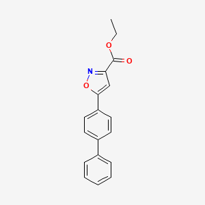 Ethyl 5-(4-Biphenylyl)isoxazole-3-carboxylate