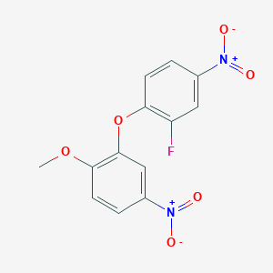 2-(2-Fluoro-4-nitrophenoxy)-4-nitroanisole