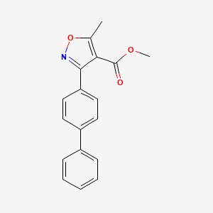 Methyl 3-(4-Biphenylyl)-5-methylisoxazole-4-carboxylate