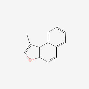 molecular formula C13H10O B13703806 1-Methylnaphtho[2,1-b]furan 