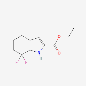 Ethyl 7,7-difluoro-4,5,6,7-tetrahydro-1H-indole-2-carboxylate