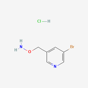 O-[(5-Bromo-3-pyridyl)methyl]hydroxylamine Hydrochloride