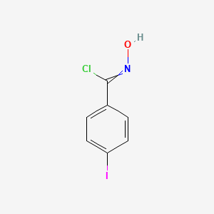 N-Hydroxy-4-iodobenzimidoyl Chloride