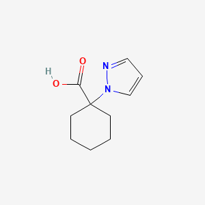 1-(1-Pyrazolyl)cyclohexanecarboxylic Acid