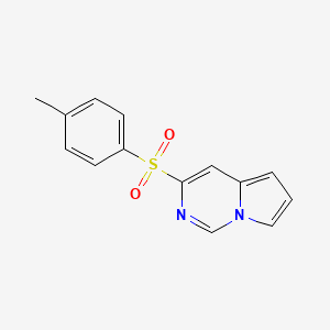 molecular formula C14H12N2O2S B13703883 3-Tosylpyrrolo[1,2-c]pyrimidine 