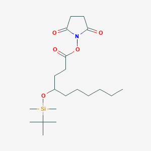 2,5-Dioxo-1-pyrrolidinyl 4-[(tert-Butyldimethylsilyl)oxy]decanoate