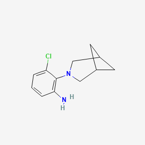 2-(3-Azabicyclo[3.1.1]heptan-3-yl)-3-chloroaniline