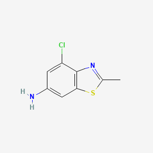 6-Amino-4-chloro-2-methylbenzothiazole