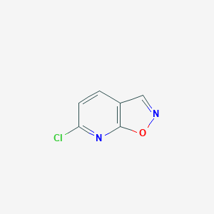 molecular formula C6H3ClN2O B13703964 6-Chloroisoxazolo[5,4-b]pyridine 