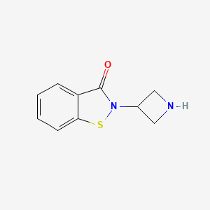 2-(3-Azetidinyl)benzo[d]isothiazol-3(2H)-one