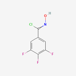 3,4,5-Trifluoro-N-hydroxybenZimidoyl chloride