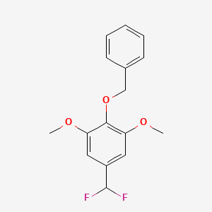 2-(Benzyloxy)-5-(difluoromethyl)-1,3-dimethoxybenzene