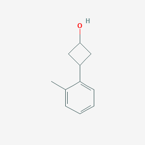 molecular formula C11H14O B13704074 3-(o-Tolyl)cyclobutanol 