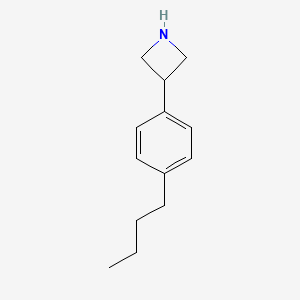 3-(4-Butylphenyl)azetidine